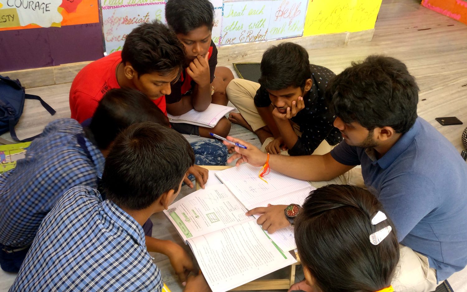 Children at the Learning Center