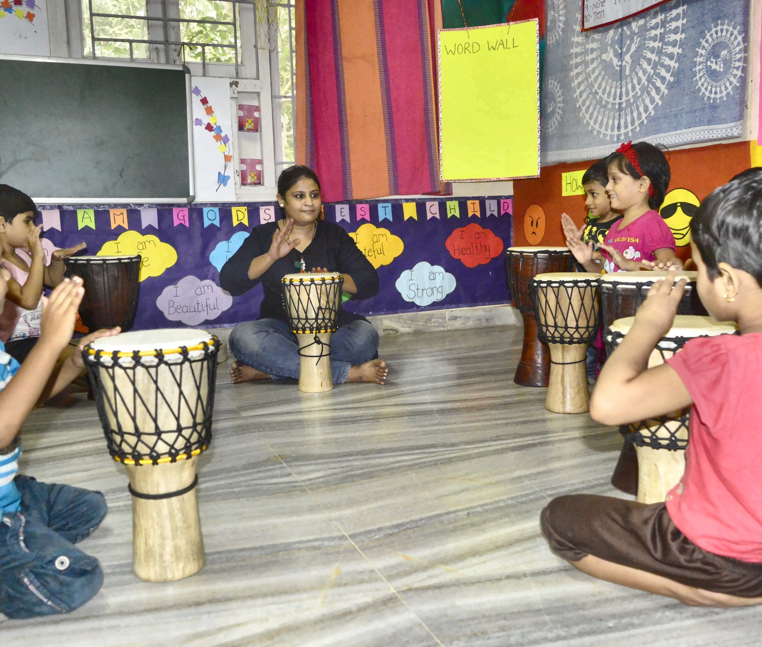A Care Program session at Touching Lives