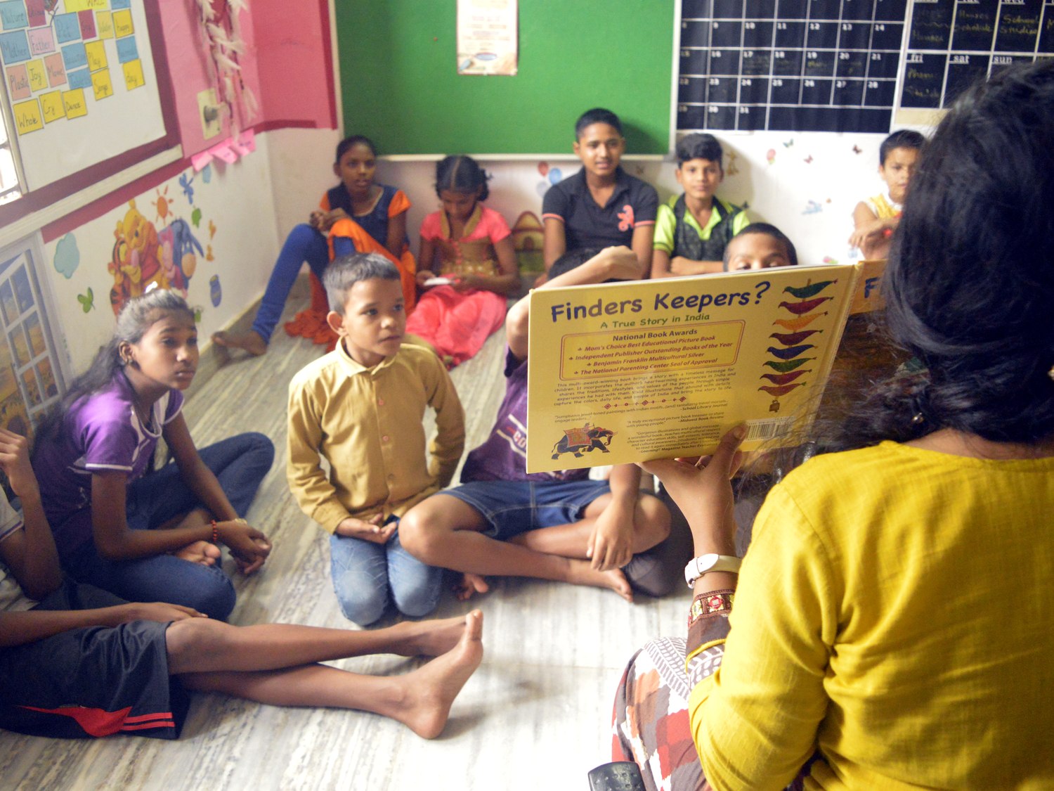 Activity-based learning at Touching Lives